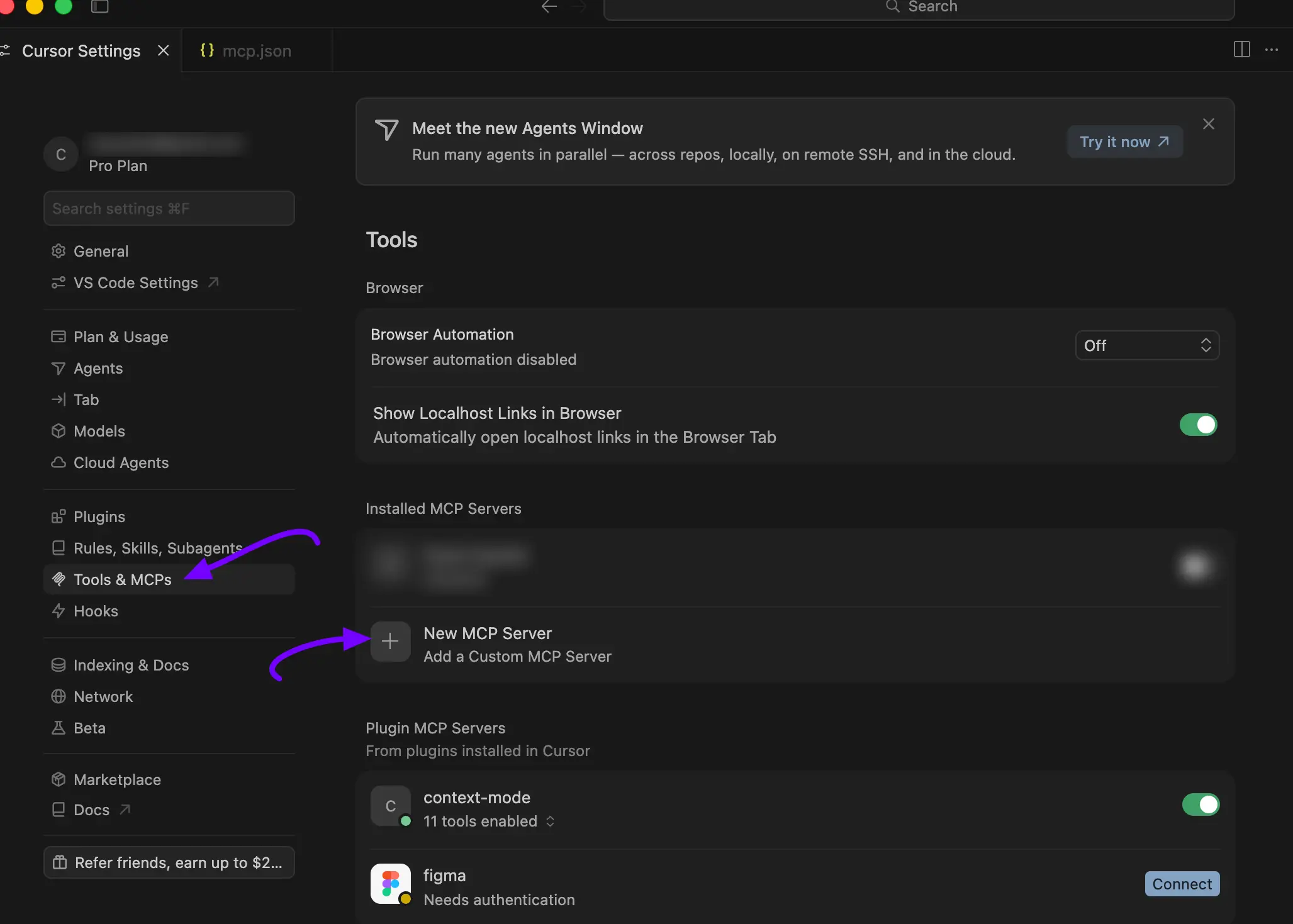 New MCP Server